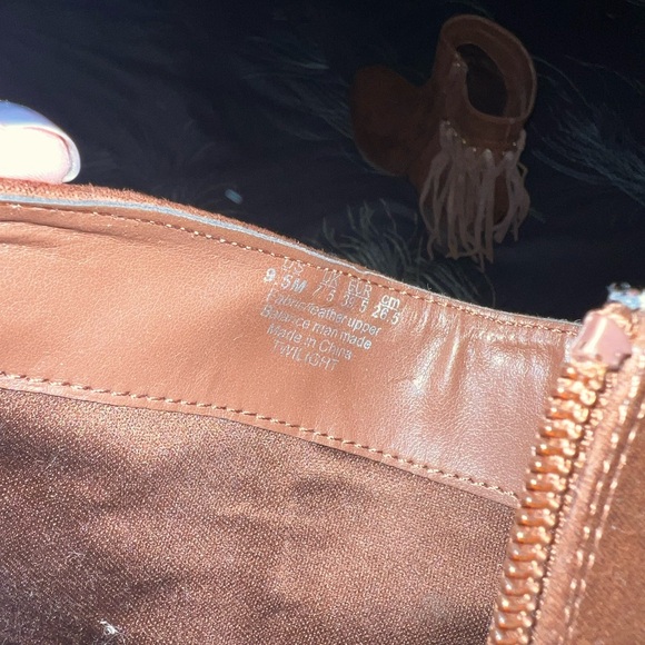 💕 Carlos Santana fringe bootie Size 9.5 - Picture 3 of 3